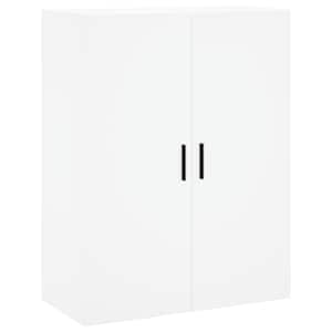 Skříň highboard bílá 69,5 x 34 x 180 cm kompozitní dřevo - obrázek 5