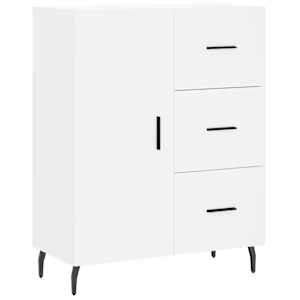 Skříň highboard bílá 69,5 x 34 x 180 cm kompozitní dřevo - obrázek 7