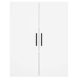 Skříň highboard bílá 69,5 x 34 x 180 cm kompozitní dřevo - obrázek 6
