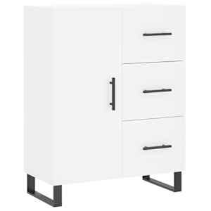 Skříň highboard bílá 69,5 x 34 x 180 cm kompozitní dřevo - obrázek 7
