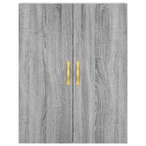 Skříň highboard šedá sonoma 69,5 x 34 x 180 cm kompozitní dřevo - obrázek 6