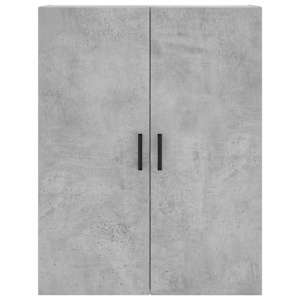 Skříň highboard betonově šedá 69,5x34x180 cm kompozitní dřevo - obrázek 6