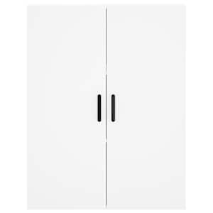 Skříň highboard bílá 69,5 x 34 x 180 cm kompozitní dřevo - obrázek 6