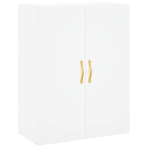 Skříň highboard bílá 69,5 x 34 x 180 cm kompozitní dřevo - obrázek 5