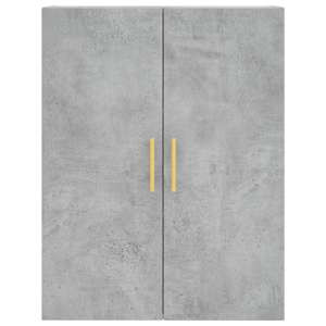 Skříň highboard betonově šedá 69,5x34x180 cm kompozitní dřevo - obrázek 6