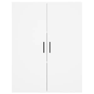 Skříň highboard bílá 69,5 x 34 x 180 cm kompozitní dřevo - obrázek 6
