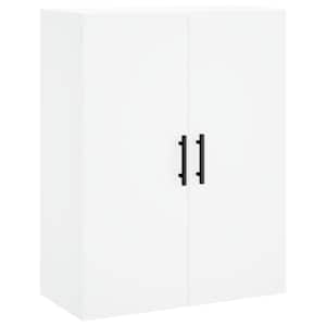 Skříň highboard bílá 69,5 x 34 x 180 cm kompozitní dřevo - obrázek 5