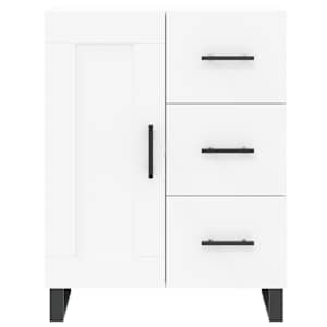 Skříň highboard bílá 69,5 x 34 x 180 cm kompozitní dřevo - obrázek 8