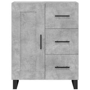 Skříň highboard betonově šedá 69,5x34x180 cm kompozitní dřevo - obrázek 8