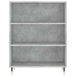 Skříň highboard betonově šedá 69,5x34x180 cm kompozitní dřevo - obrázek 8