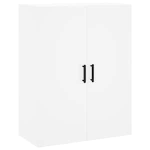 Skříň highboard bílá 69,5 x 34 x 180 cm kompozitní dřevo - obrázek 5