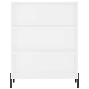 Skříň highboard bílá 69,5 x 34 x 180 cm kompozitní dřevo - obrázek 8