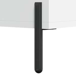 Skříň highboard bílá 69,5 x 34 x 180 cm kompozitní dřevo - obrázek 11