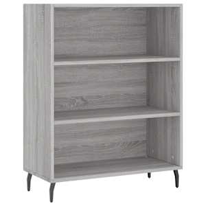 Skříň highboard šedá sonoma 69,5 x 34 x 180 cm kompozitní dřevo - obrázek 7