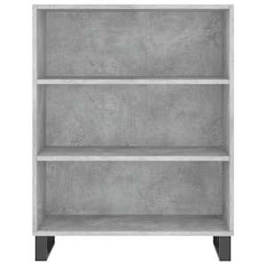 Skříň highboard betonově šedá 69,5x34x180 cm kompozitní dřevo - obrázek 8