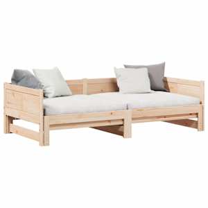 vidaXL V&auml;ljat&otilde;mmatav p&auml;evavood Pruun 203,5 x 184 x 56,5 cm