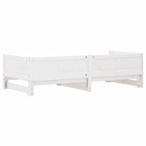 Vytahovací denní postel Bílá 203,5 x 184 x 56,5 cm - obrázek 8