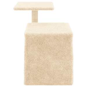 Škrabadlo pro kočky se sisalovými sloupky krémové 50,5 cm - obrázek 5