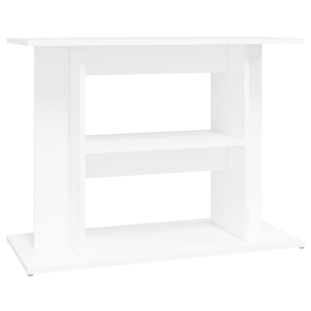 vidaXL Aquariumstandaard 80x35x60 cm bewerkt hout wit