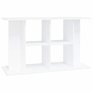 vidaXL akvaariumi alus, valge, 100 x 40 x 60 cm, tehispuit