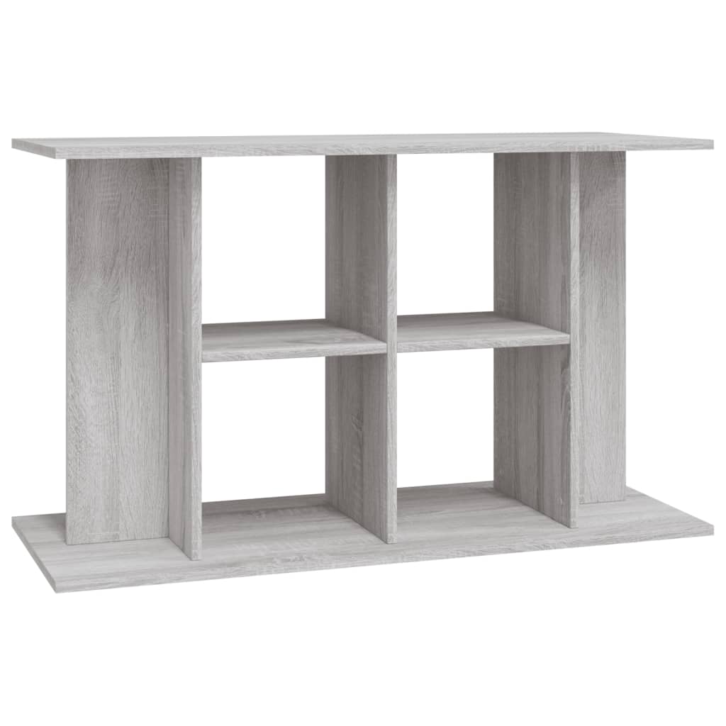 vidaXL Aquariumstandaard 100x40x60 cm bewerkt hout grijs sonoma