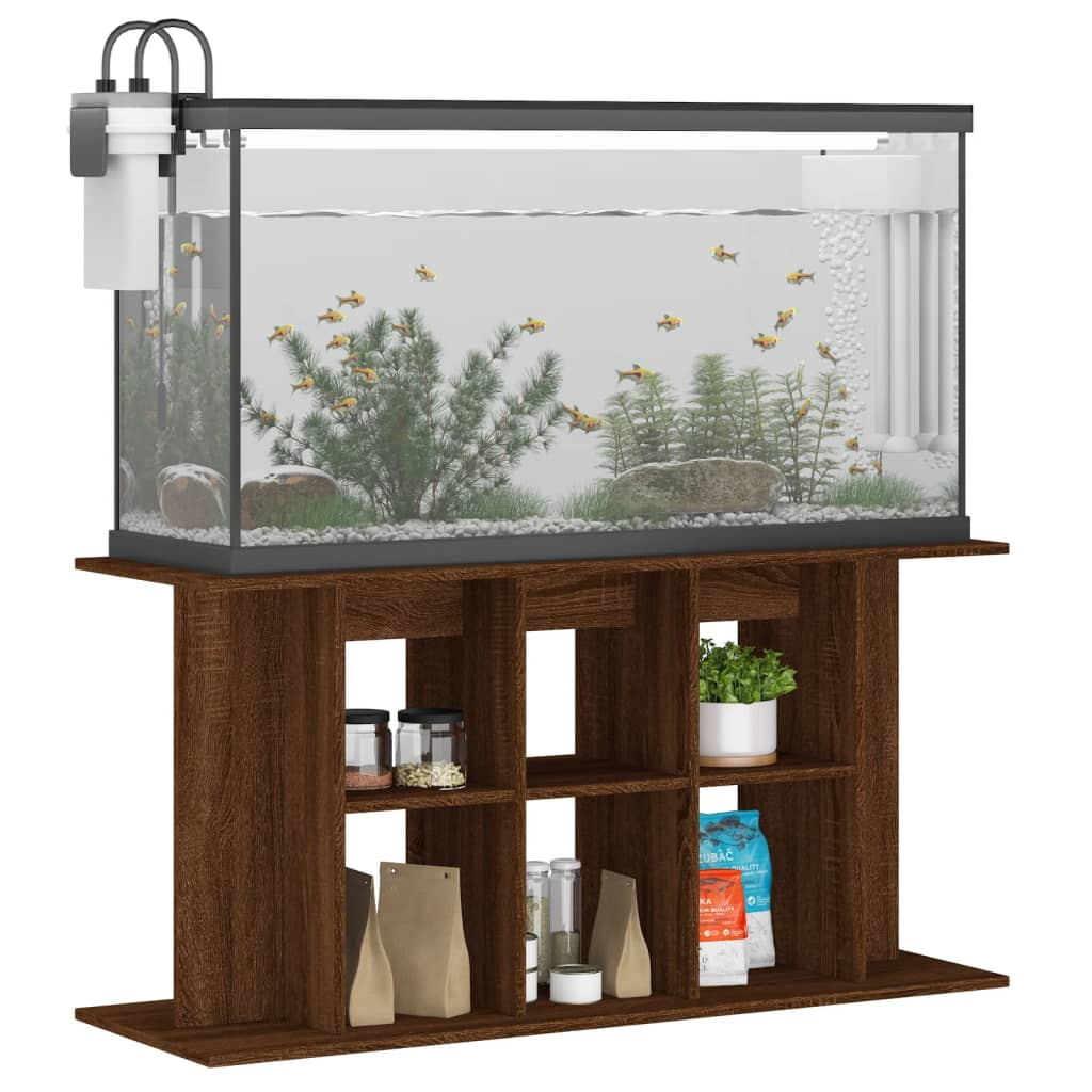Thumbnail - vidaXL Aquariumständer Braun Eichen-Optik 120x40x60 cm Holzwerkstoff