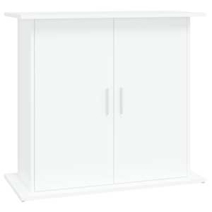 vidaXL akvaariumi alus, valge, 81 x 36 x 73 cm, tehispuit
