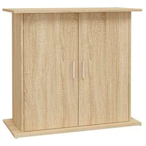 vidaXL akvaariumialus Sonoma tamm 81 x 36 x 73 cm t&ouml;&ouml;deldud puit