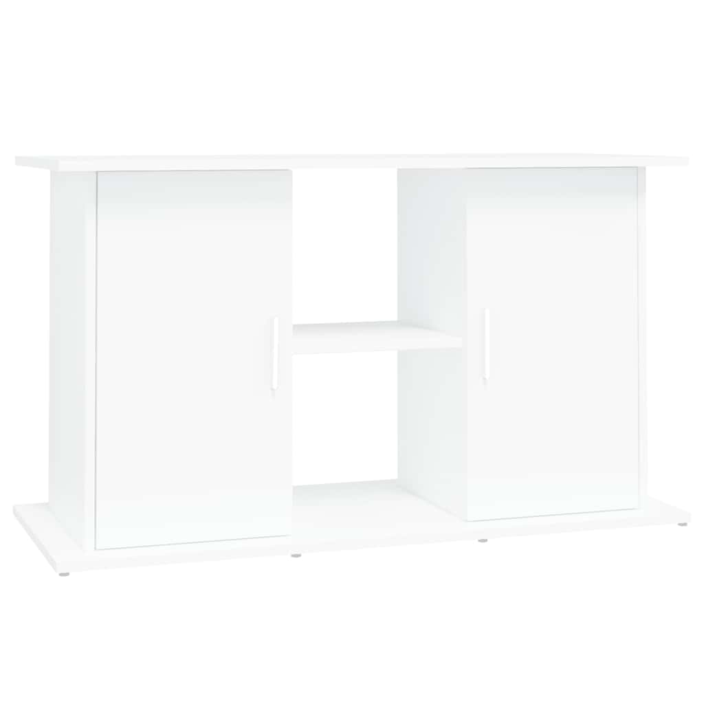 vidaXL Stojan na akvárium bílý 101 x 41 x 58 cm kompozitní dřevo