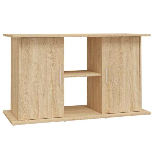 vidaXL akvaariumialus Sonoma tamm 101 x 41 x 58 cm t&ouml;&ouml;deldud puit