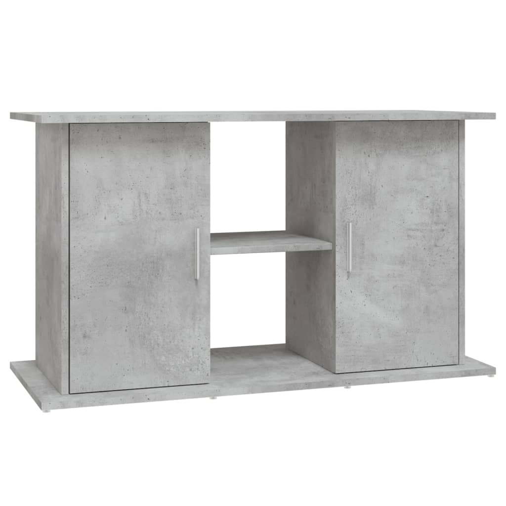 vidaXL Aquariumstandaard 101x41x58 cm bewerkt hout betongrijs