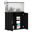 Gecheer Aquarium Unterschrank Sonoma-Eiche - Stabler Aquarienschrank 81x36x73cm Mit 4 Staufächern