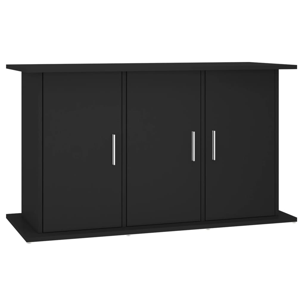 vidaXL Aquariumstandaard 101x41x58 cm bewerkt hout zwart