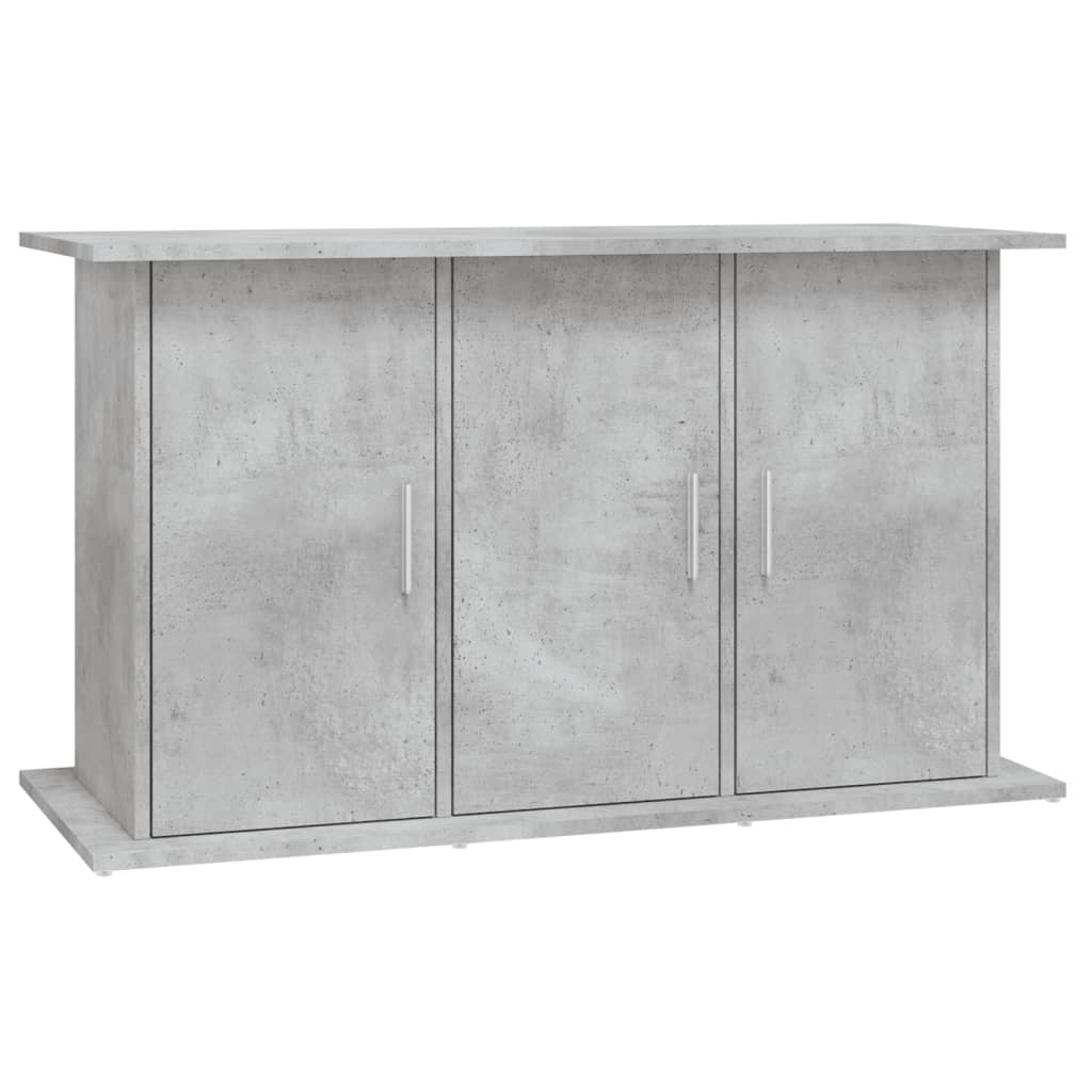 vidaXL Aquariumstandaard 101x41x58 cm bewerkt hout betongrijs