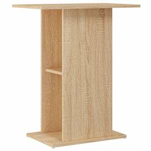vidaXL akvaariumialus Sonoma tamm 60,5 x 36 x 72,5 cm t&ouml;&ouml;deldud puit