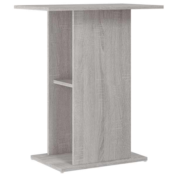 vidaXL akvaariumi alus, hall Sonoma tamm, 60,5x36x72,5 cm, tehispuit