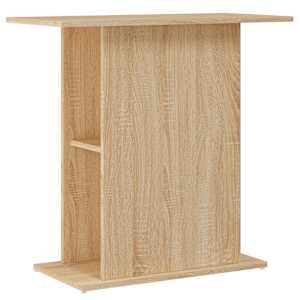 vidaXL akvaariumialus Sonoma tamm 75 x 36 x 72,5 cm t&ouml;&ouml;deldud puit