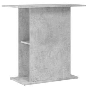 Stojan na akvárium betonově šedý 75x36x72,5 cm kompozitní dřevo - obrázek 2