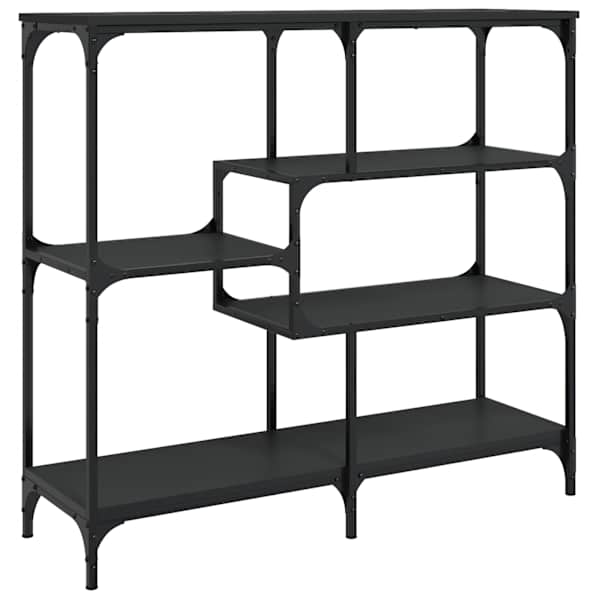 vidaXL konsoollaud, must, 103x32x95 cm, tehispuit