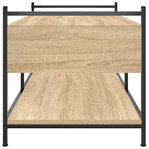 Konferenční stolek dub sonoma 99 x 50 x 50 cm kompozitní dřevo - obrázek 7