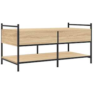 Konferenční stolek dub sonoma 99 x 50 x 50 cm kompozitní dřevo - obrázek 8