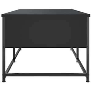 Konferenční stolek černý 100 x 51 x 40 cm kompozitní dřevo - obrázek 7