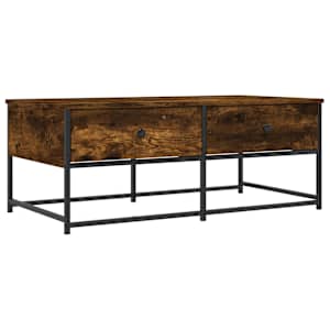 Konferenční stolek kouřový dub 100x51x40 cm kompozitní dřevo - obrázek 2