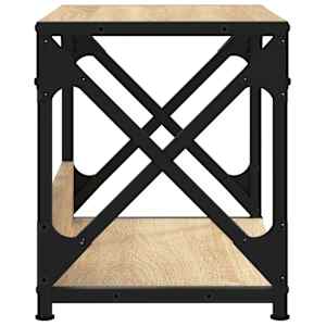 Stojan na tiskárnu 2patrový dub sonoma 44x26x31,5 cm kompozit - obrázek 5