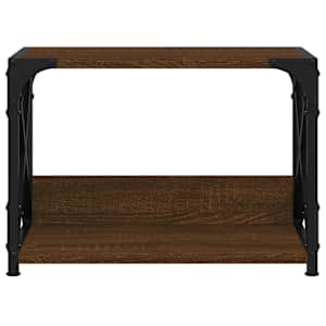 Stojan na tiskárnu 2patrový hnědý dub 44x26x31,5 cm kompozit - obrázek 4