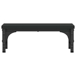 Stojan na monitor černý 37 x 23 x 14 cm kompozitní dřevo - obrázek 4