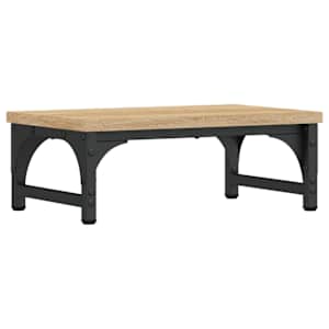 Stojan na monitor dub sonoma 37 x 23 x 14 cm kompozitní dřevo - obrázek 2