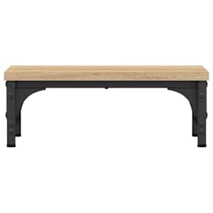 Stojan na monitor dub sonoma 37 x 23 x 14 cm kompozitní dřevo - obrázek 4