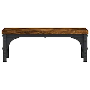 Stojan na monitor kouřový dub 37 x 23 x 14 cm kompozitní dřevo - obrázek 4