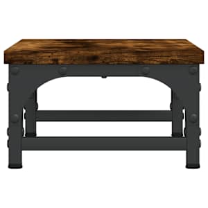 Stojan na monitor kouřový dub 37 x 23 x 14 cm kompozitní dřevo - obrázek 5